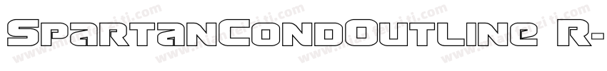 SpartanCondOutline R字体转换